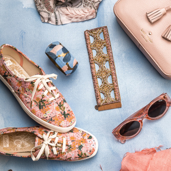 KEDS x RIFFLE PAPER CO. Printed Sneakers - Picture 2 of 8